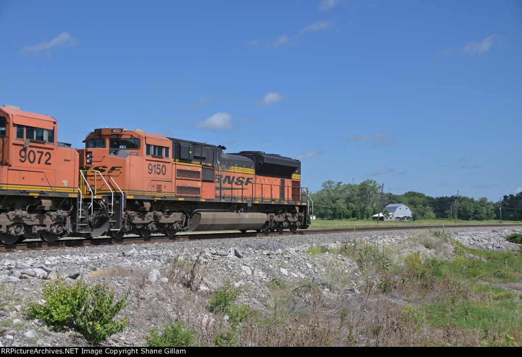 BNSF 9150 Dpu